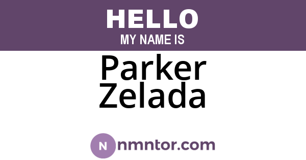 Parker Zelada