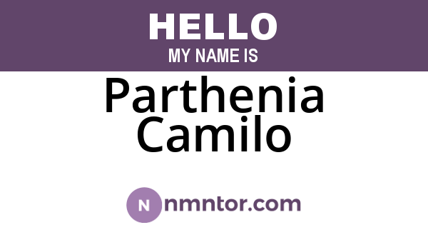 Parthenia Camilo