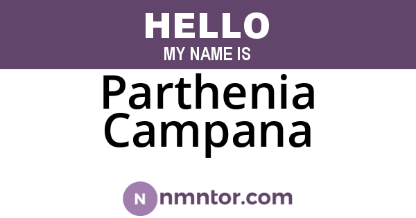 Parthenia Campana
