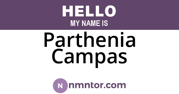 Parthenia Campas