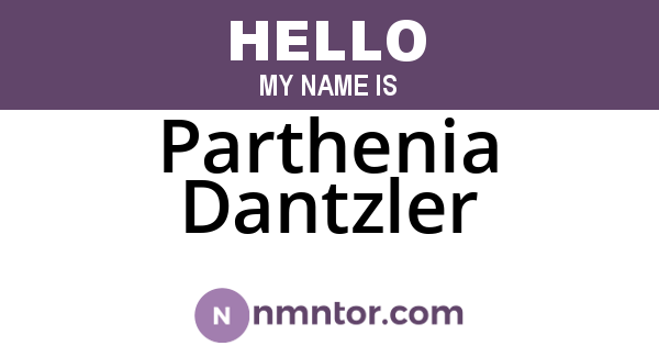 Parthenia Dantzler