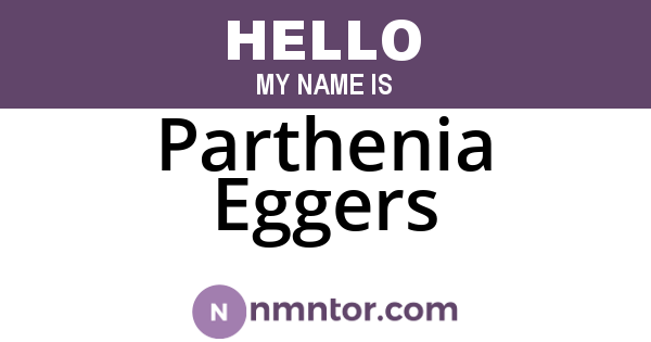 Parthenia Eggers