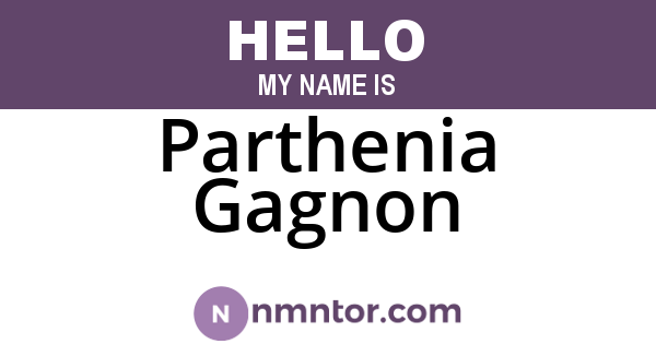 Parthenia Gagnon