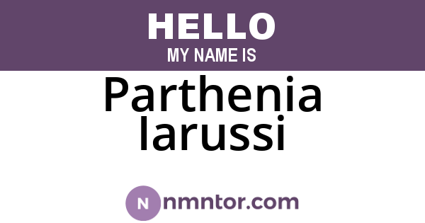 Parthenia Iarussi
