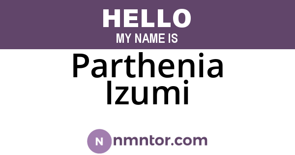 Parthenia Izumi