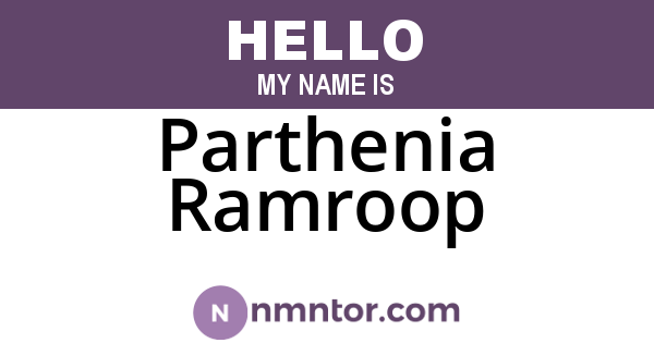 Parthenia Ramroop