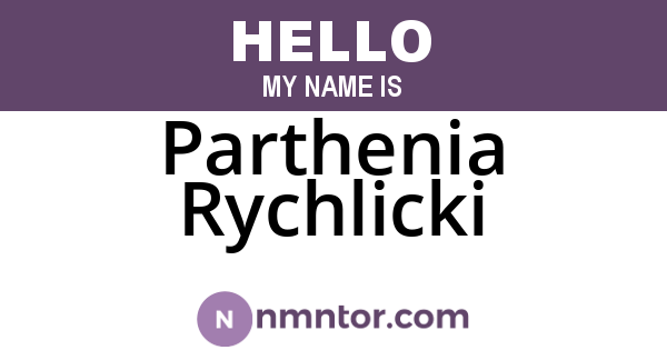 Parthenia Rychlicki