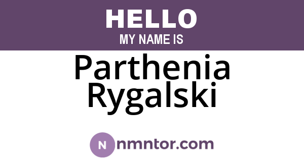 Parthenia Rygalski