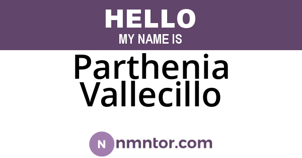 Parthenia Vallecillo