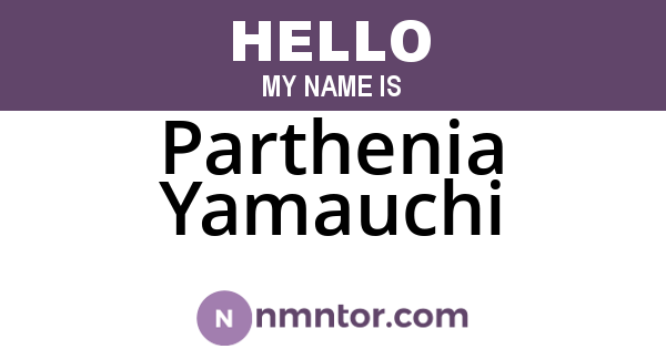 Parthenia Yamauchi