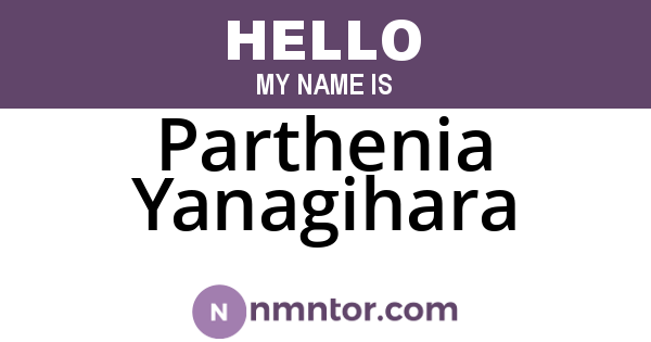 Parthenia Yanagihara