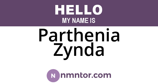 Parthenia Zynda