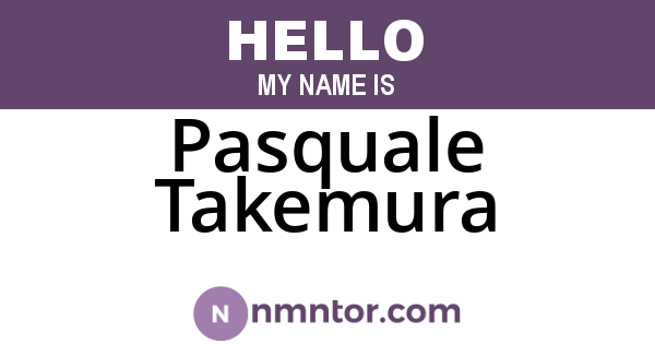 Pasquale Takemura