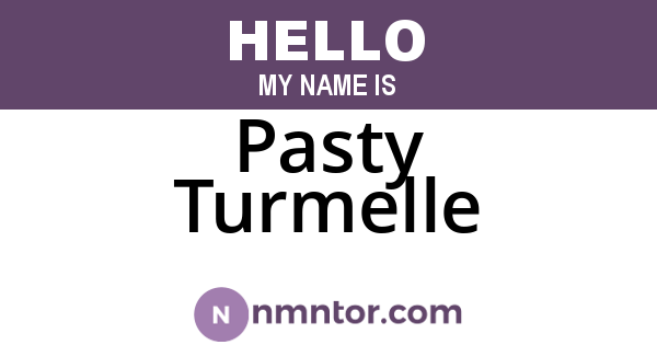 Pasty Turmelle