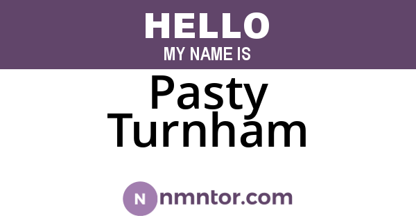 Pasty Turnham