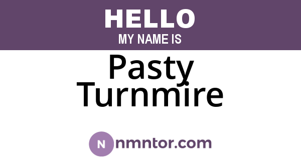 Pasty Turnmire