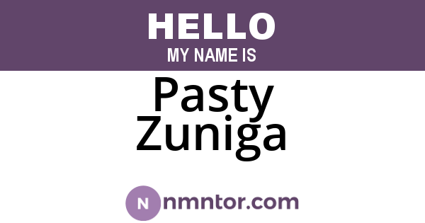 Pasty Zuniga