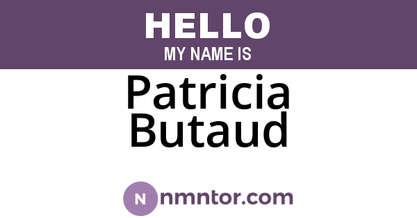 Patricia Butaud