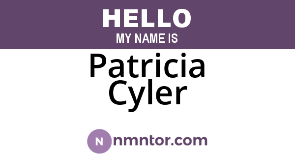 Patricia Cyler