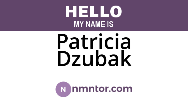 Patricia Dzubak