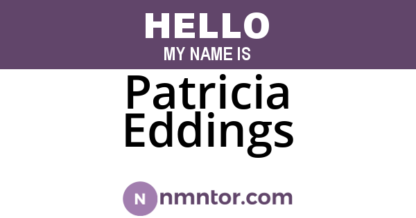 Patricia Eddings