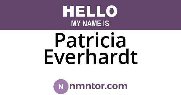 Patricia Everhardt