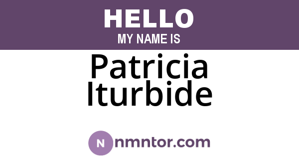 Patricia Iturbide