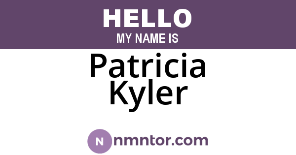 Patricia Kyler