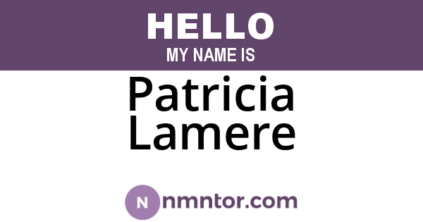 Patricia Lamere