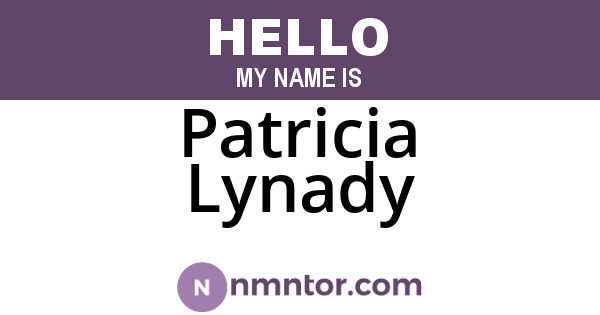 Patricia Lynady