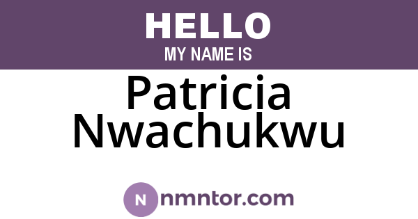 Patricia Nwachukwu