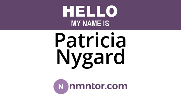 Patricia Nygard