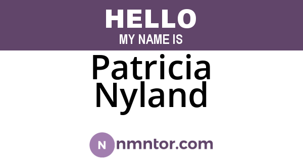 Patricia Nyland