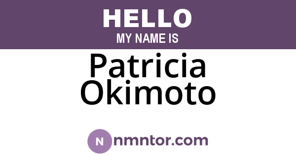Patricia Okimoto