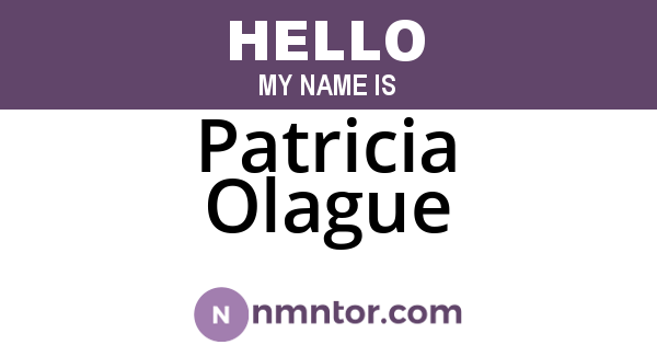 Patricia Olague