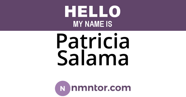 Patricia Salama