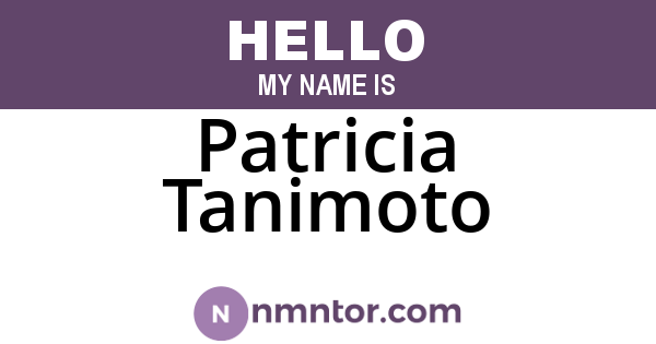 Patricia Tanimoto