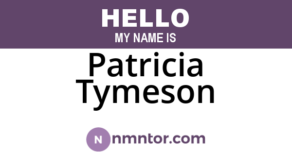 Patricia Tymeson