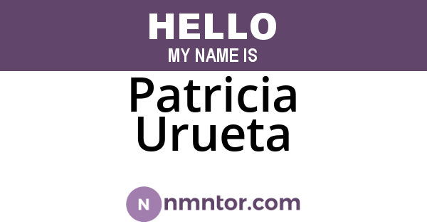 Patricia Urueta