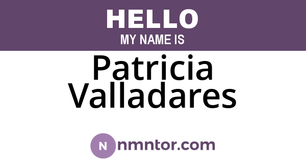 Patricia Valladares