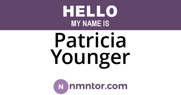 Patricia Younger