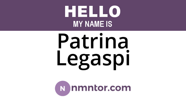 Patrina Legaspi