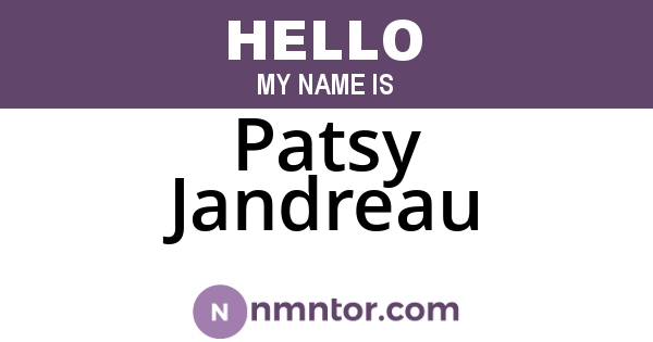 Patsy Jandreau