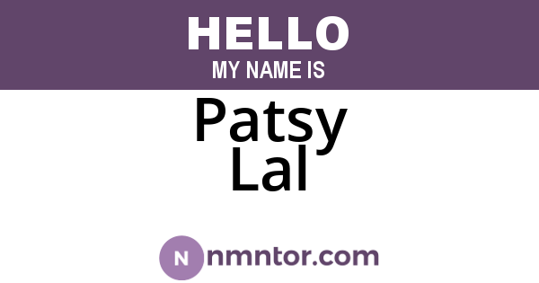 Patsy Lal