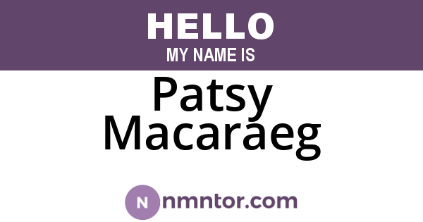 Patsy Macaraeg