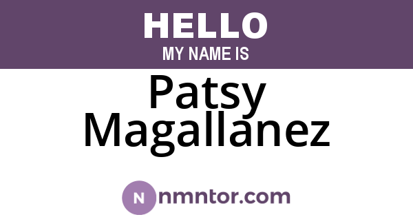 Patsy Magallanez