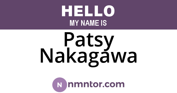 Patsy Nakagawa