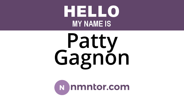 Patty Gagnon
