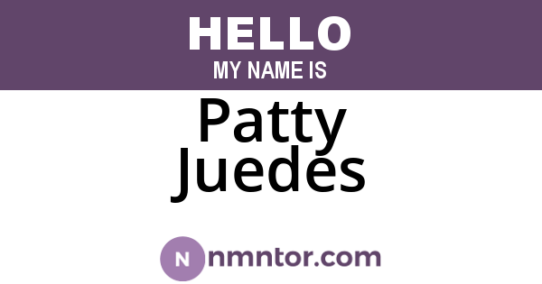Patty Juedes
