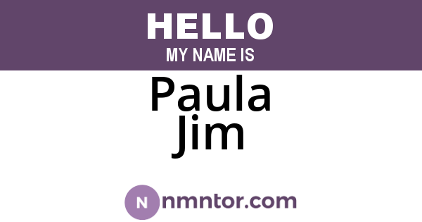 Paula Jim